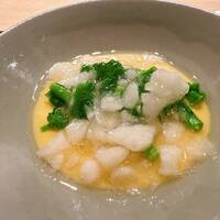 ひがしやま 司 - 牡蠣と蕪の茶碗蒸し