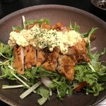 旬魚旬菜まるとび - 鶏肉南蛮