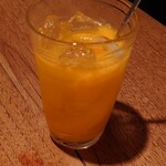 鶏一途 - 旬フルーツのフレッシュサワー(温州みかん)