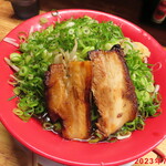 黒木製麺 釈迦力 雄 - 黒醤油太麺　