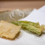 うを徳 - 2024.1 佐島産スミイカと万願寺唐辛子