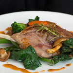 ル・レストラン・ドゥ・ヨシモト - ５）フランス産もも肉のコンフィ、ローズマリーの香りをつけて