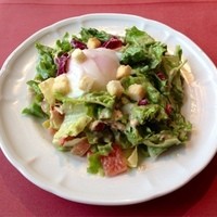 厳選洋食さくらい - さくらいサラダ（ハーフ）
                野菜はつくばの方が勝ちかな♪