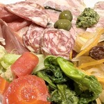 IL SUOLO - イルスオーロさんに来たら食べてみてください　色鮮やかな前菜の盛り合わせ