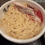 清勝丸 - トマトつけ麺（中300g）の麺