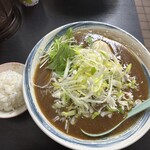 二代目めん家　味味 - カレー麺　上から