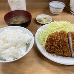 Tonkatsu Yamabe - ロースかつ定食