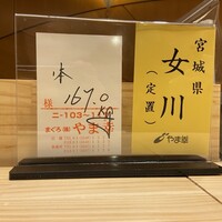 鮨処 凜 - やま幸さんの仕入れプレート