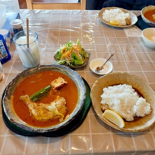 Porepore - チキンカレーセット 1850円