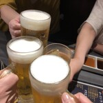夜空のジンギスカン - 生ビールはもちろんサッポロクラッシック