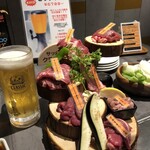 夜空のジンギスカン - 色々な産地の盛り合わせ