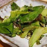 チェッカー - 青梗菜炒め
