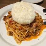 Cheese Cheese & Meat Comte - 自家製和牛ミートソースパスタ〜ブラータチーズのせ〜