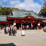 欧風料理 もん - お店は生田神社のそばにあります。参拝してから伺いました。