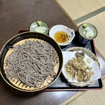 232873597 - もりそば　舞茸天麩羅　　