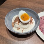 Yakiniku Horumon Ushigoro - クリームチーズのポテトサラダ550円