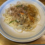 スパニッシュブルー - あさり醤油スパゲッティ