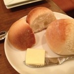 ビストロ フクモト - フカフカのパン(^^♪