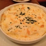 ビストロ フクモト - シーフードマカロニグラタン　￥１０００