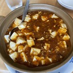 中国料理 多喜屋 - 四川風麻婆豆腐？辛さは唐辛子のみ？みたいな