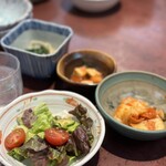 Gureisu - セットの生野菜やキムチたち