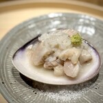 温石 - ■蛤のおじや
      これまた大好物なのに、久しくいただけず気になっておりました(^^)
      お米一粒一粒が蛤のお出汁をまとって、昇天もの♪