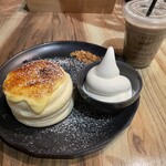 Panel Cafe 名古屋駅前店 - クリームブリュレパンケーキ