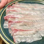 温石 - それを美しい薄造りに♪