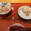 Takanawa Tenjinzakura Sakurai - 穴子の棒寿司、鰊と白菜の麹漬け