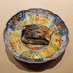 鮨 唐島 - カマス一夜干しの若狭焼き