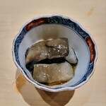 鮨 唐島 - 茶ぶりなまこ、長崎県大村湾のなまこ