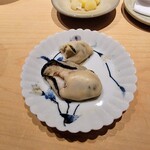 鮨 唐島 - 追加）煮カキをおつまみで