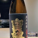 鮨 唐島 - 宝剣純米吟醸愛山、酒米は兵庫県産愛山、50%精米、広島県