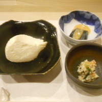 日本料理 川島 - ざる豆腐、胡麻豆腐、おから