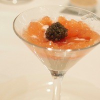 レストラン タニ - 蕪のブランマンジェのカクテル　キャビア添え
