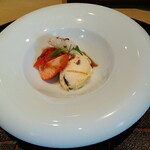 山善 - ラムレーズンアイスでバルサミコソース