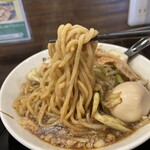 男のラーメン 鴫野 わっしょい 改 - 太麺