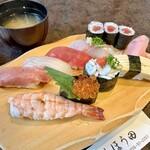 しほう田 - にぎり鮨 竹 …1,670円（※2024年より改訂…税込1,970円）