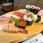 しほう田 - にぎり鮨 竹 …1,670円（※2024年より改訂…税込1,970円）