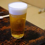 阿佐利 本店 - 樽生ビール ザ・プレミアム・モルツ