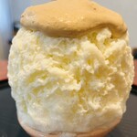 こひる庵 - 味見氷ほうじチャイクリーム　200円