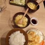 Sumibi Niwatori - もも炙り定食ととり天定食