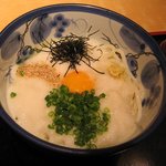 手打ちうどん　やまとなでしこ - 山かけ