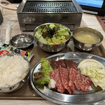 大福 - ランチセット　ご飯大盛り