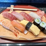 しほう田 - にぎり寿司ランチ…1100円(税込)※2024年より1300円