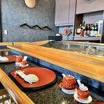 しほう田 - カウンター