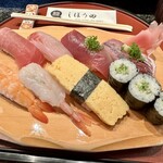 しほう田 - にぎり寿司ランチ…1100円(税込)※2024年より1300円