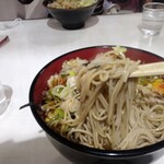 すかや 本店 - 最後のすかや本店蕎麦