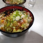 すかや 本店 - かき揚げ玉子蕎麦(天玉そば)大盛り