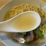 中村麺三郎商店 - 塩スープ